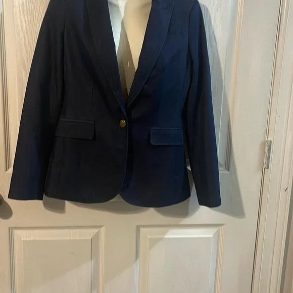 Banana Republic Midnight Blue Suit Jacket - Picture 2 of 11